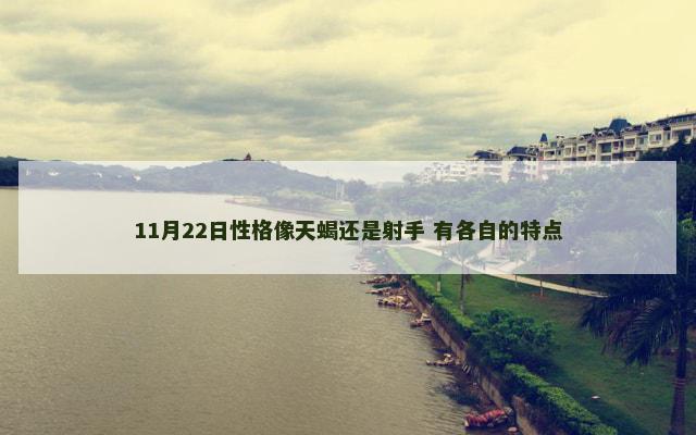 11月22日性格像天蝎还是射手 有各自的特点