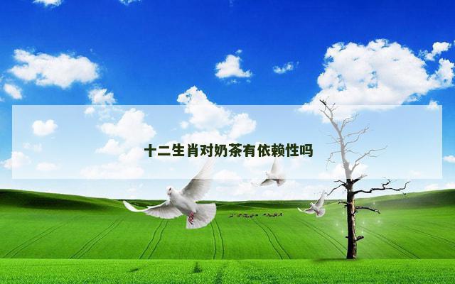 十二生肖对奶茶有依赖性吗