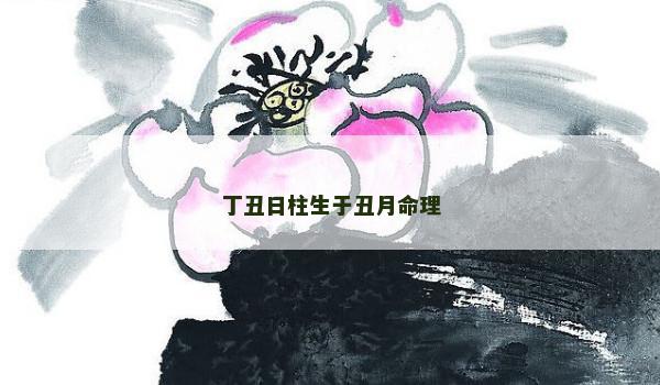 丁丑日柱生于丑月命理