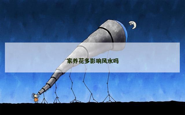 家养花多影响风水吗