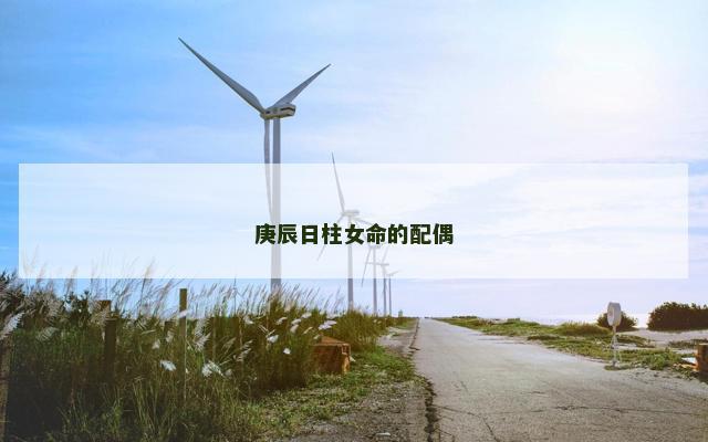庚辰日柱女命的配偶