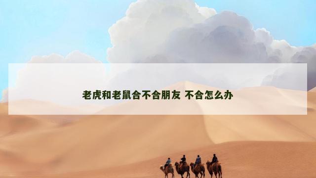 老虎和老鼠合不合朋友 不合怎么办