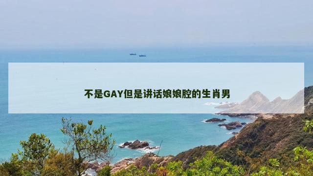 不是GAY但是讲话娘娘腔的生肖男