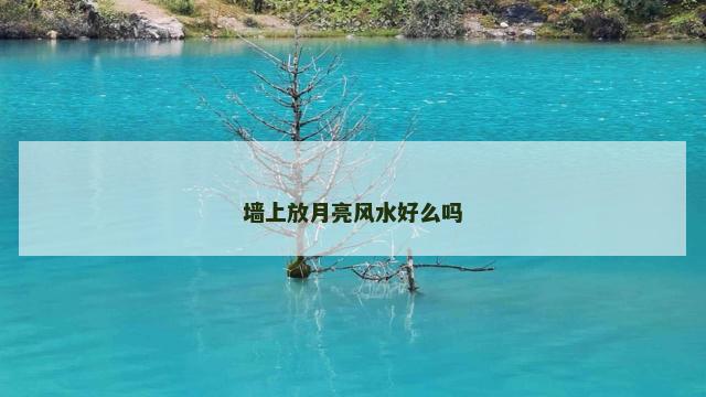 墙上放月亮风水好么吗