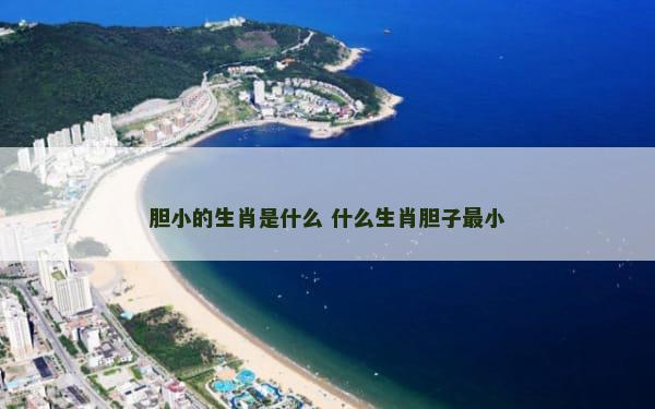 胆小的生肖是什么 什么生肖胆子最小