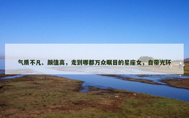 气质不凡、颜值高，走到哪都万众瞩目的星座女，自带光环