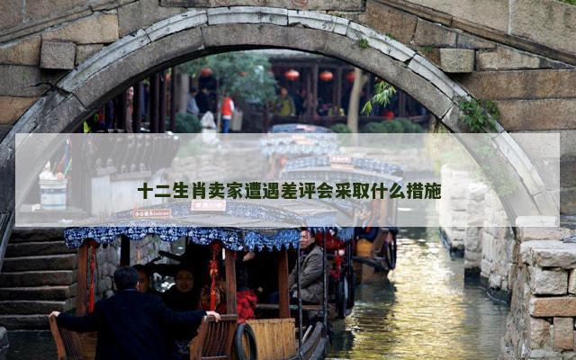 十二生肖卖家遭遇差评会采取什么措施