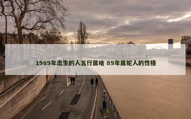 1989年出生的人五行属啥 89年属蛇人的性格