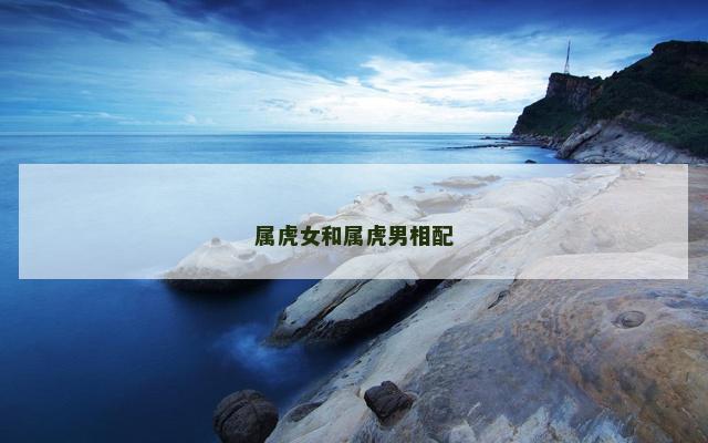 属虎女和属虎男相配