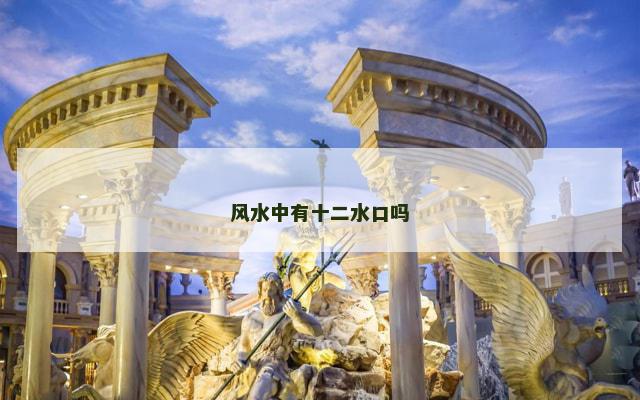 风水中有十二水口吗