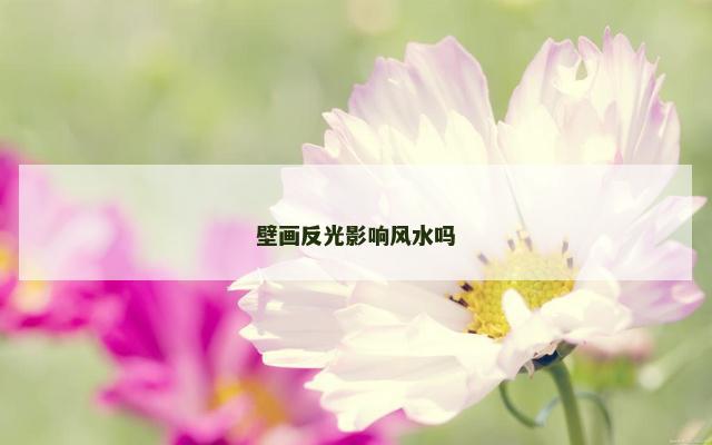 壁画反光影响风水吗