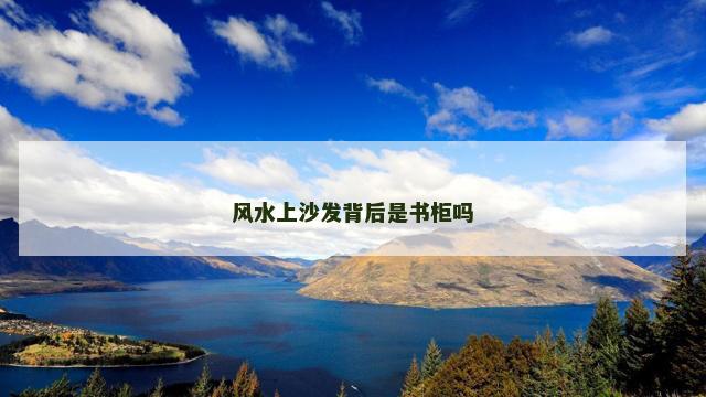 风水上沙发背后是书柜吗