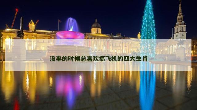 没事的时候总喜欢搞飞机的四大生肖