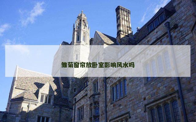 雏菊窗帘放卧室影响风水吗