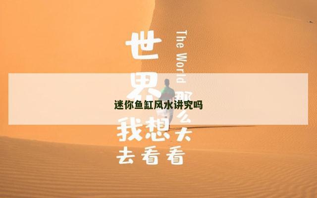 迷你鱼缸风水讲究吗