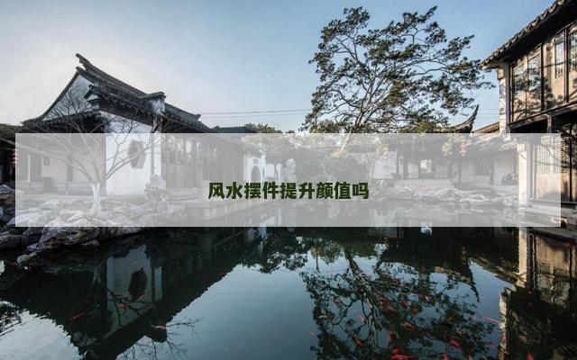 风水摆件提升颜值吗