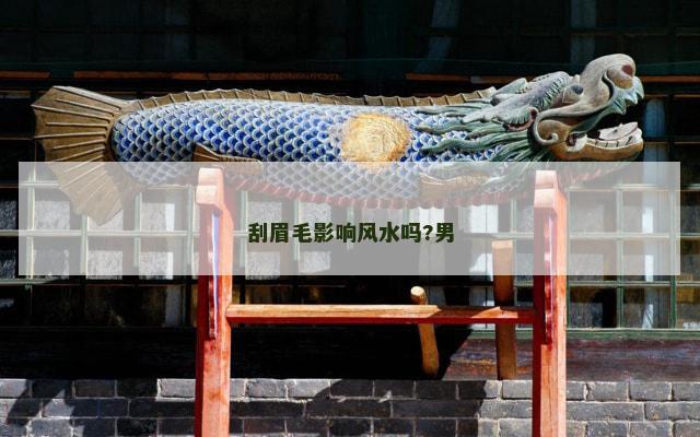 刮眉毛影响风水吗?男