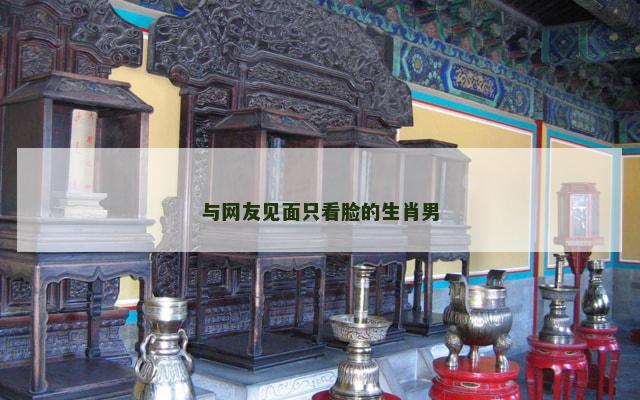 与网友见面只看脸的生肖男
