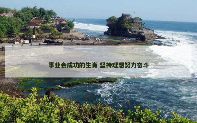 事业会成功的生肖 坚持理想努力奋斗