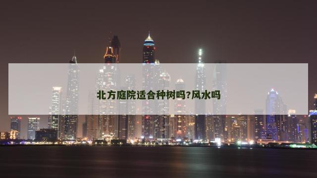 北方庭院适合种树吗?风水吗