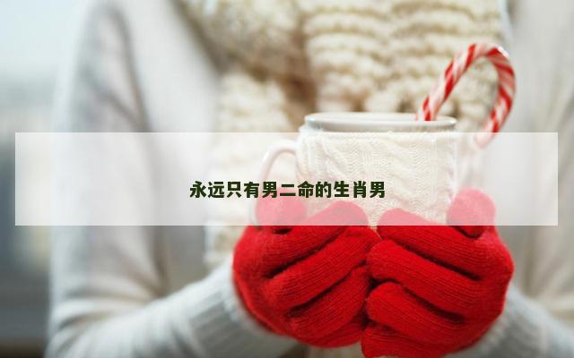 永远只有男二命的生肖男