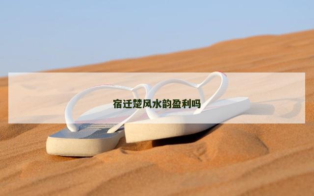 宿迁楚风水韵盈利吗